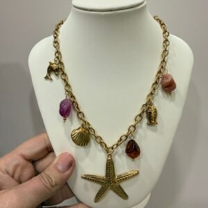 Collar Estrella de Mar - MARRÓN