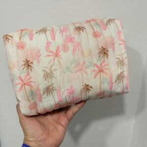 Neceser Palmeras Rosa