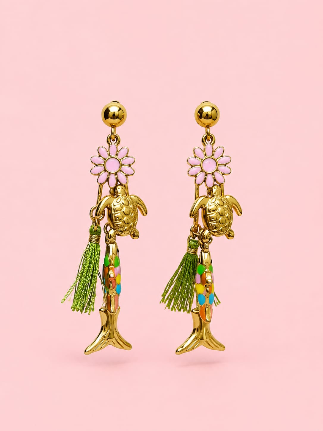 Pendientes Tortuga