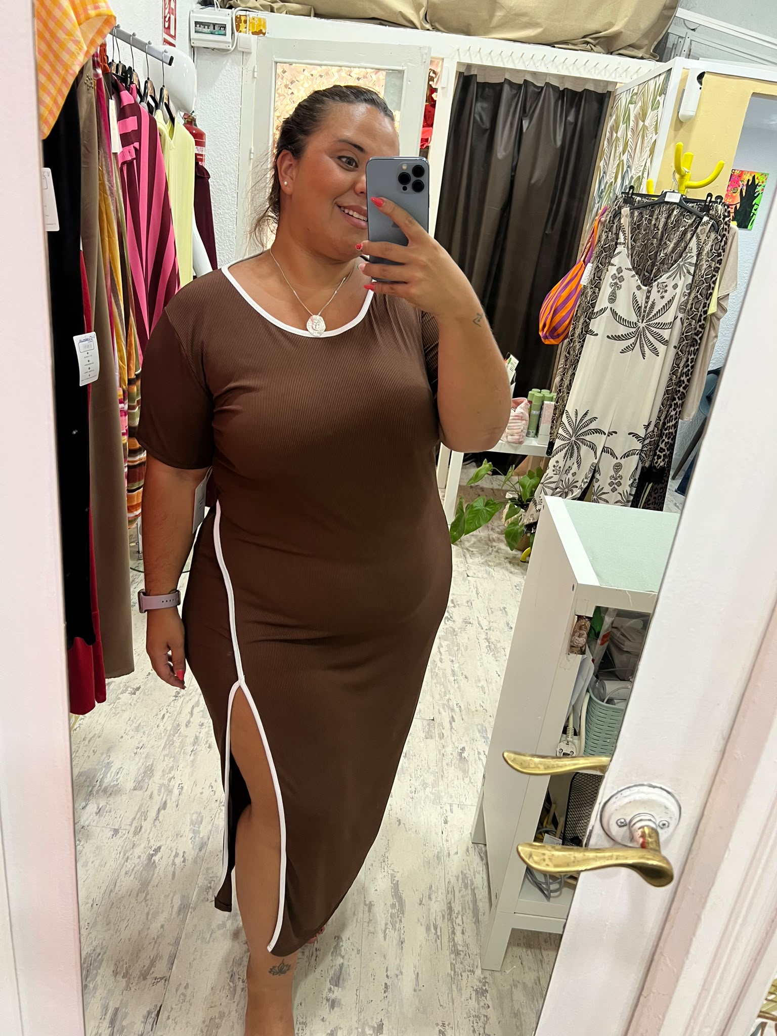 Vestido Croqueta